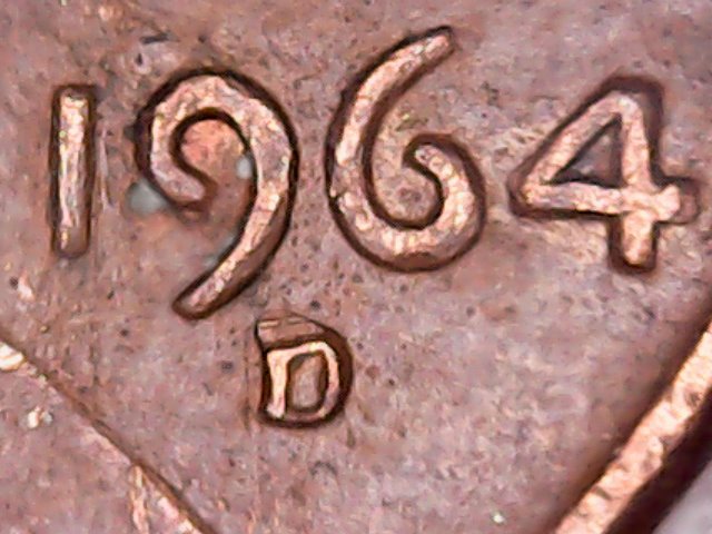 1964-D--Penny-MM-Double-Die-Or-Raised...-Weak-Die?